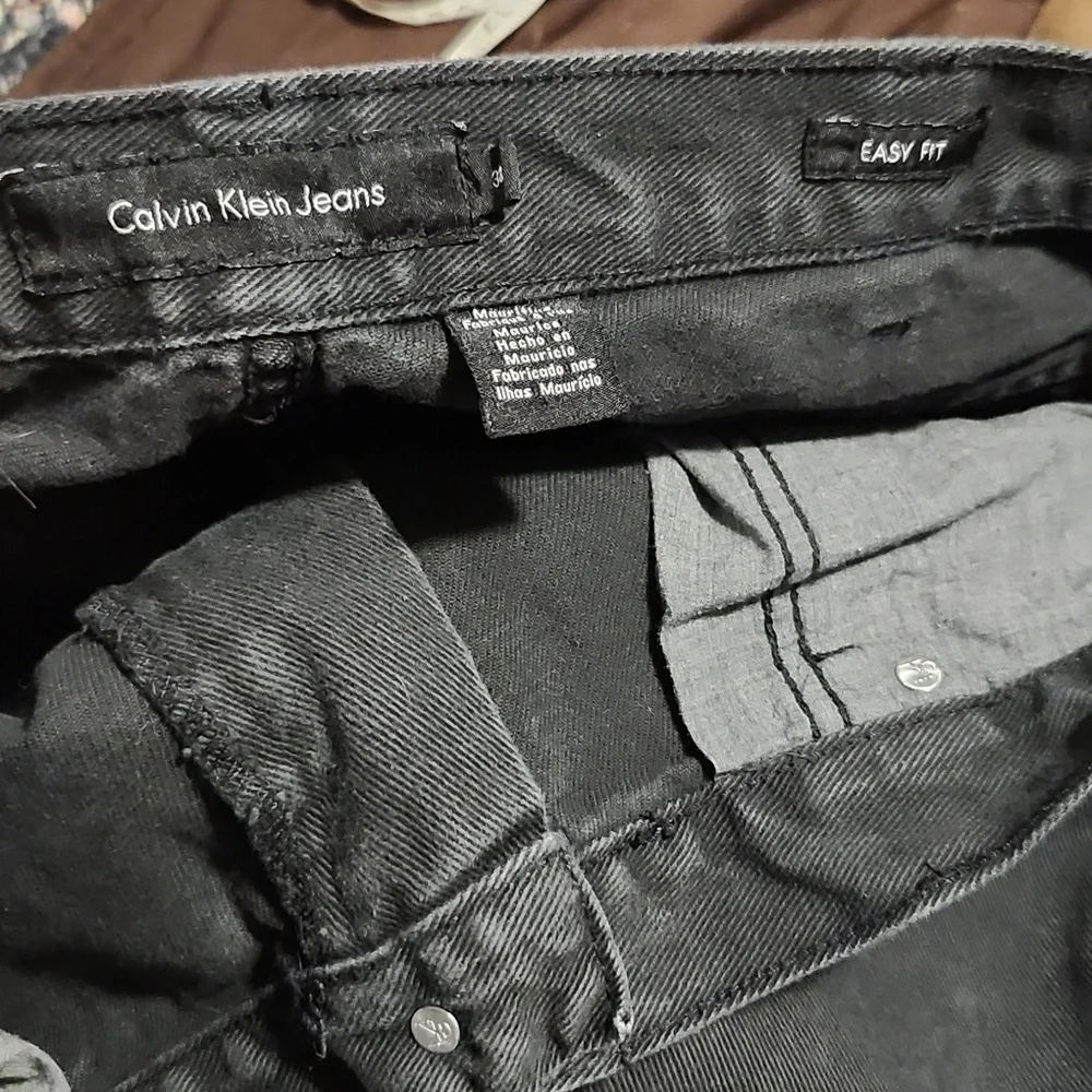 Vintage CALVIN KLEIN Easy Fit Black Jeans